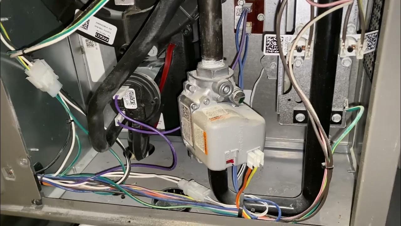 Lennox Pressure Switch with Water in it YouTube