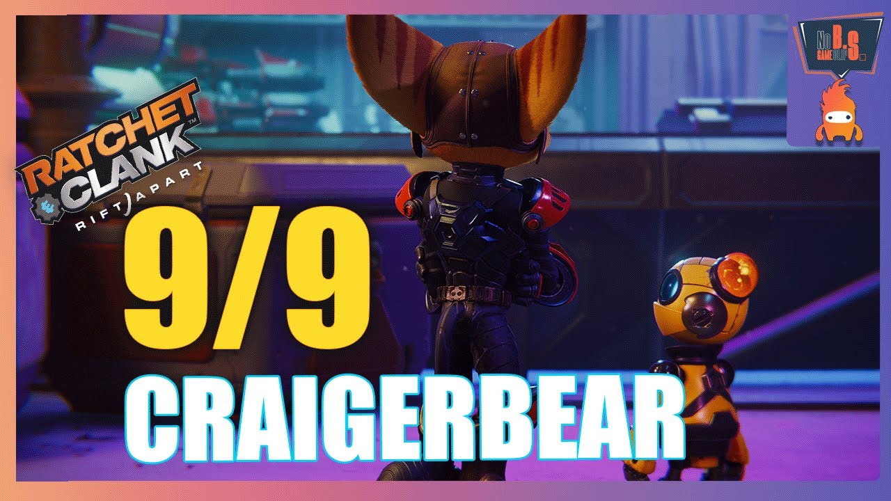 Ratchet and Clank Rift Apart All Craigerbears