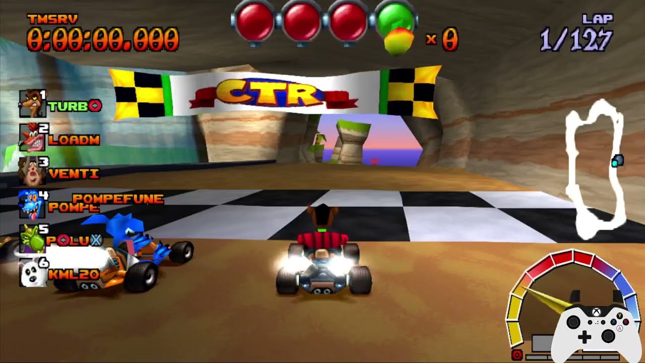 Online CTR Gasmoxian INFINITY -- 18