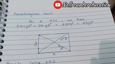 Inner product space and measure theory (lect-3) #msc_maths 4th sem @Nallroundereducation