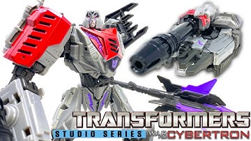 Transformers Studio Series GAMER EDITION 04 War For Cybertron Voyager Class MEGATRON recensie