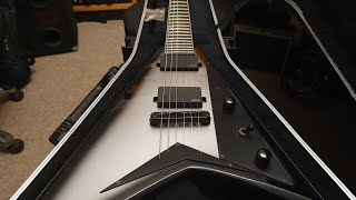 Jackson RRTMG Pro Randy Rhoads Unfinished Neck-Thru EMG String-Thru Guitar Up Close Video Review