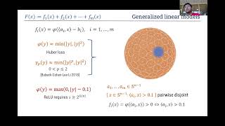 STOC24 10 B 2 Sparsifying generalized linear models