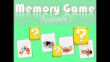 Memory Game! (Animals)