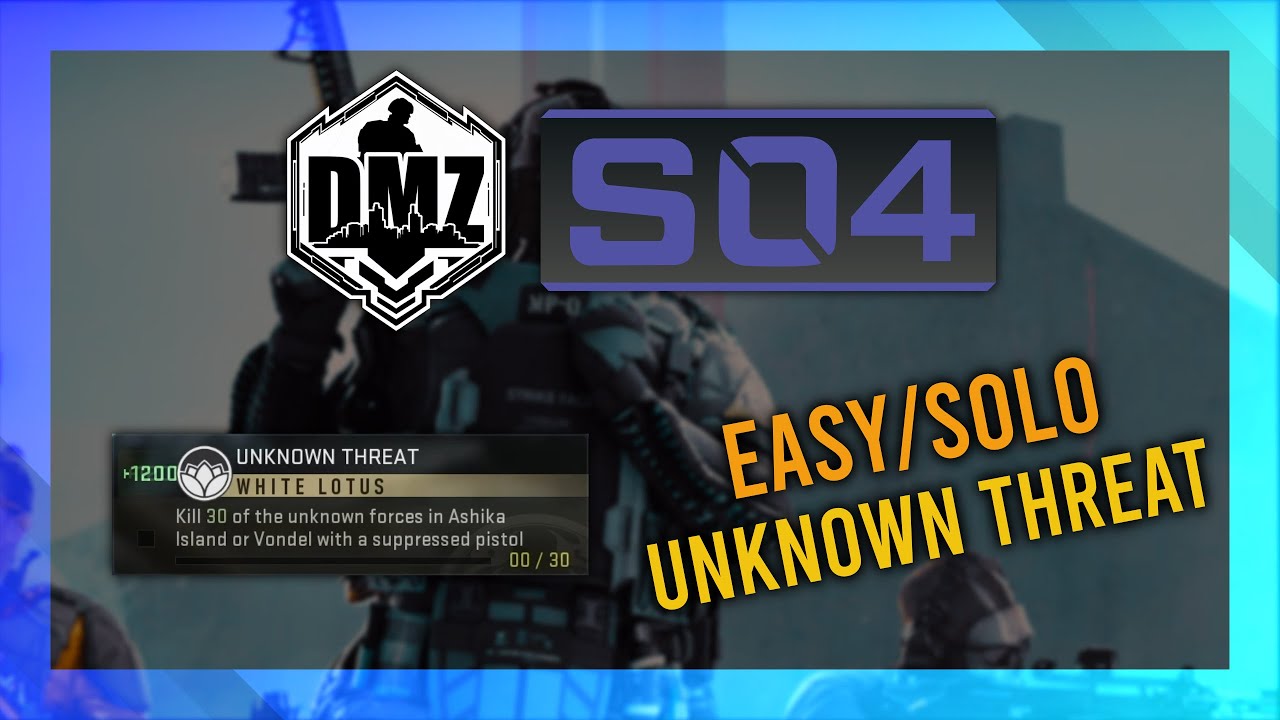 Unknown Threat (White Lotus) GUIDE | DMZ Season 4 Mission Guide | Vondel Guide thumbnail
