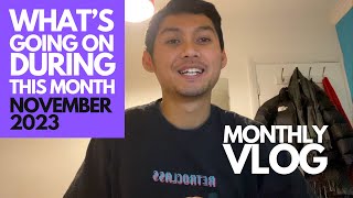 Assignments are Haunting Us! | What’s going on during This Month | London Monthly Vlog November 2023