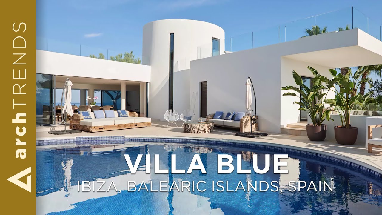 Contemporary House surrounded by a typical Mediterranean garden in Spain! [Villa Blue]