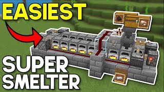 BEST Super Smelter Minecraft Bedrock 1.20 (MCPE/Xbox/PS4/Nintendo Switch/Windows10)