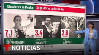 #EleccionesMéxico2024, el 'hashtag' que domina las redes sociales el 2 de junio | Noticias Telemundo