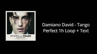 Damiano David - Tango - Perfect 1h Loop   Text