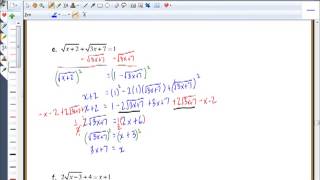 Radical Equations 10 6