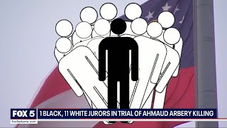 1 Black, 11 white jurors to hear Ahmaud Arbery murder case