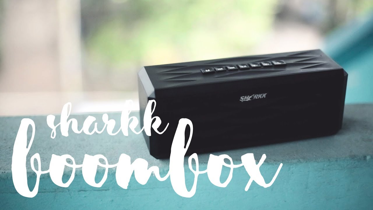 UNBOXIFY Sharkk Boom Box Bluetooth Speaker unboxing and review YouTube