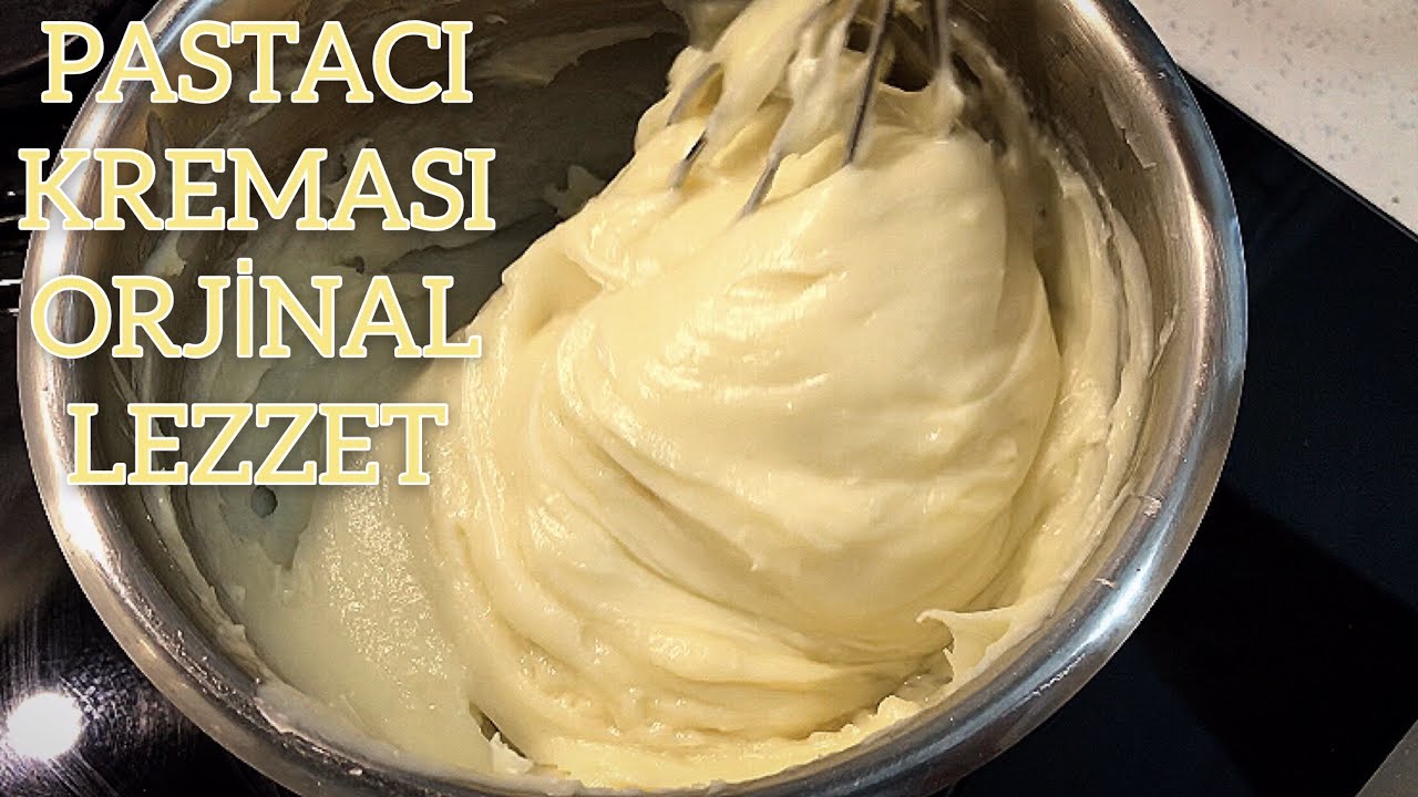 PASTA KREMASI NASIL YAPILIR PASTACI KREMASI TARİFİ pastakreması