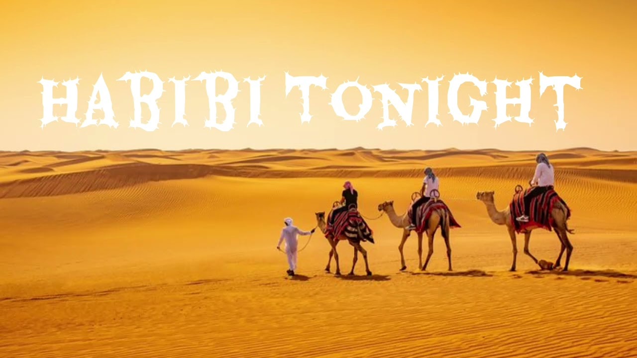 Habibi Tonight – Arabic-English Pop Fusion | Official Lyrics|Zahira Flame