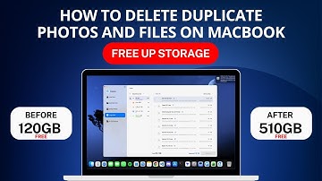 How to Delete Duplicate Photos and Files on MacBook - FREE UP STORAGE