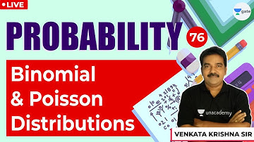 Binomial And Poisson Distributions | L - 76 | Probability | Engineering Maths | GATE/ESE 2021 Exams