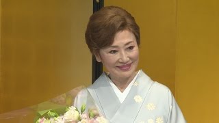 ６１年の芸道を認めてくれた 旭日小綬章の浜木綿子さん
