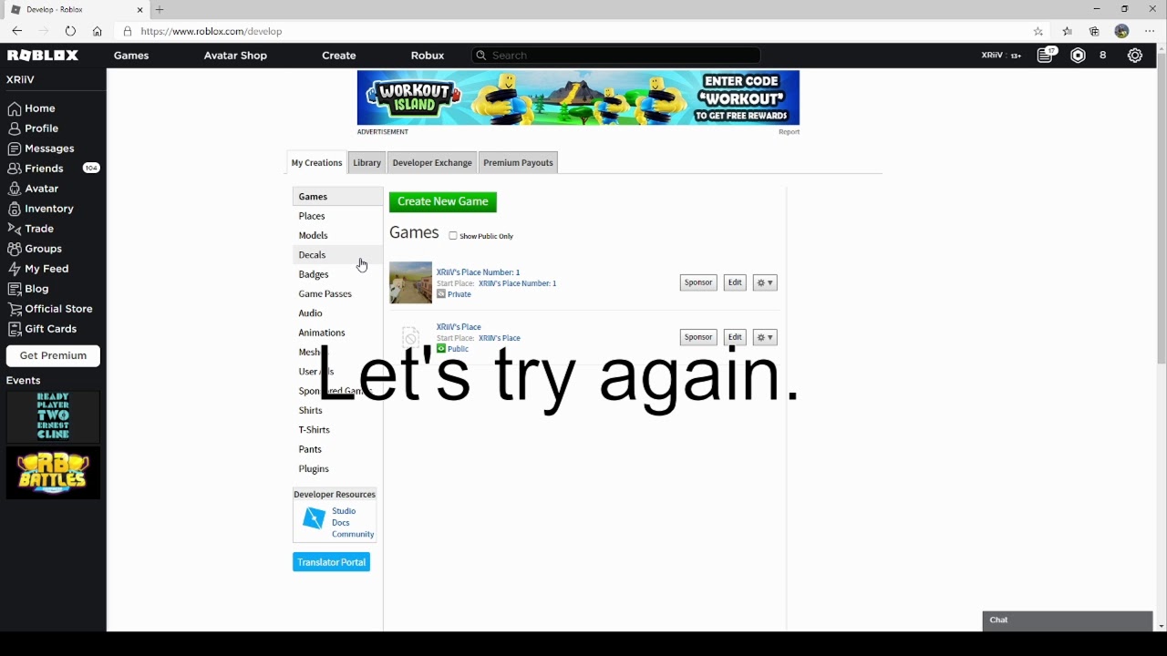 i cant upload images YouTube