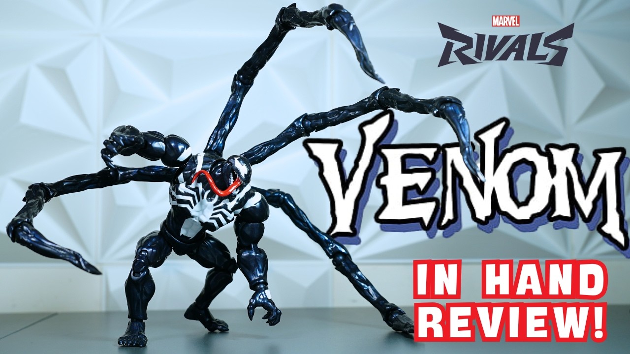 Лучшая фигурка Венома из серии Marvel Rivals — та, которую вы соберете сами!