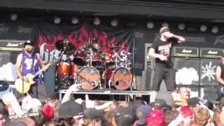 HATEBREED • I Will Be Heard • Rockstar Mayhem Fest • Dallas • 2010 • PIT POV