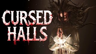 Cursed Halls | Full Gameplay No Commentary | Steam Horror Game