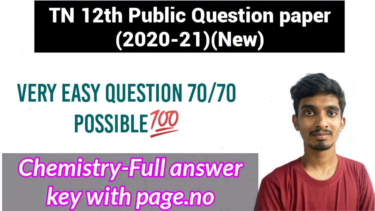tn-12th-chemistry-public-answer-key-2020-21-question-paper-youtube