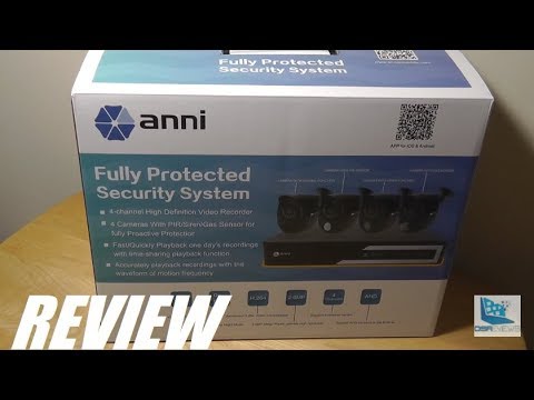 Anni 4-Channel FHD Security System (1TB 