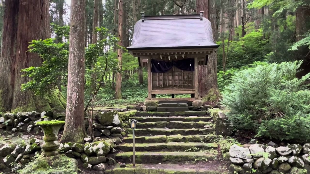 成功運をもたらす富山最強のパワースポット。霊峰立山。中宮祈願殿。越中國一之宮。【日本全国／聖地巡り220】