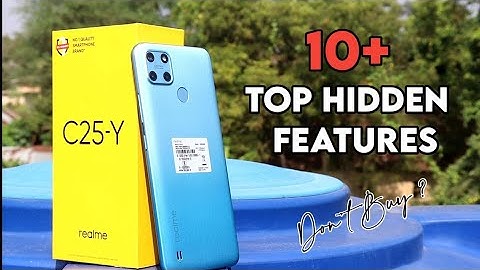 Realme C25Y Top hidden features || C25Y app and Gallery lock