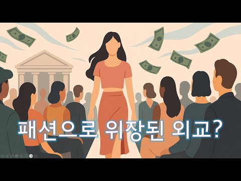 패션으로 위장된 외교?