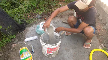 Como impermeabilizar um tanque de peixes?