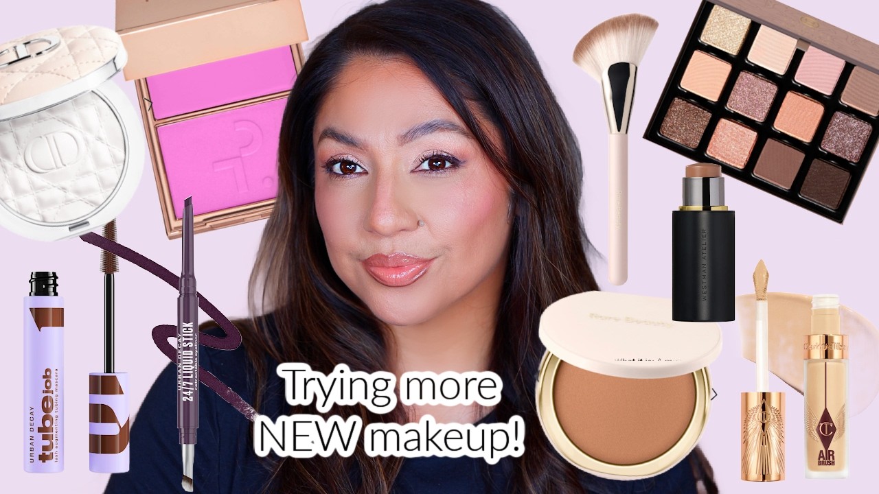 Пробую новые косметические средства 2026 года: Charlotte Tilbury, Wetman Atelier, Rare Beauty, Ur...