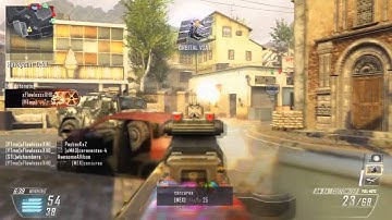 BO2: 107-8 Kills Non Lethal Nuclear w/ An94 On Slums | Im Sick :(