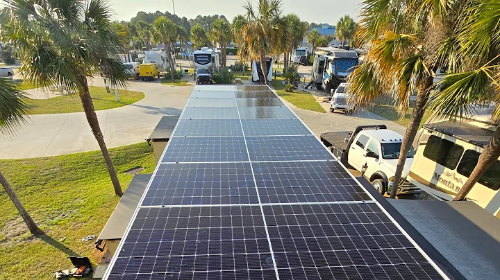 Riverstone Legacy 5th Wheel with Massive 24v Victron Solar System; 5,500 Watts, 10kVa, 900Ah Solar..