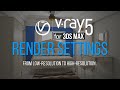 3ds max + Vray 5 Render Setting [Easiest Way with explanation]