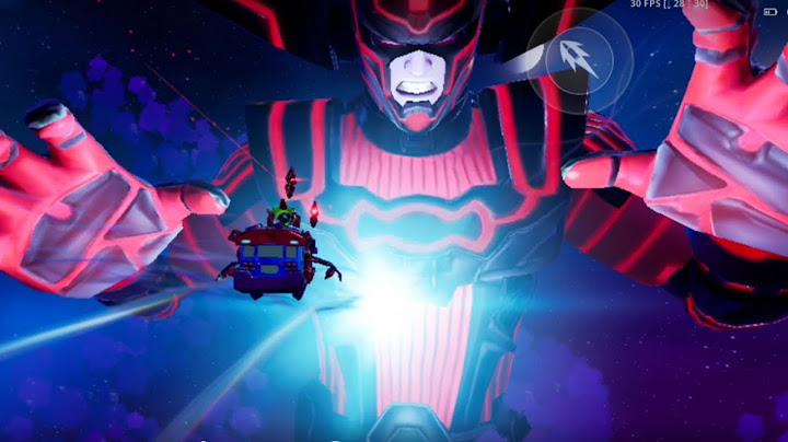 AGORA! FINAL DA TEMPORADA 4 DO FORTNITE - EVENTO AO VIVO GALACTUS - FORTNITE MOBILE