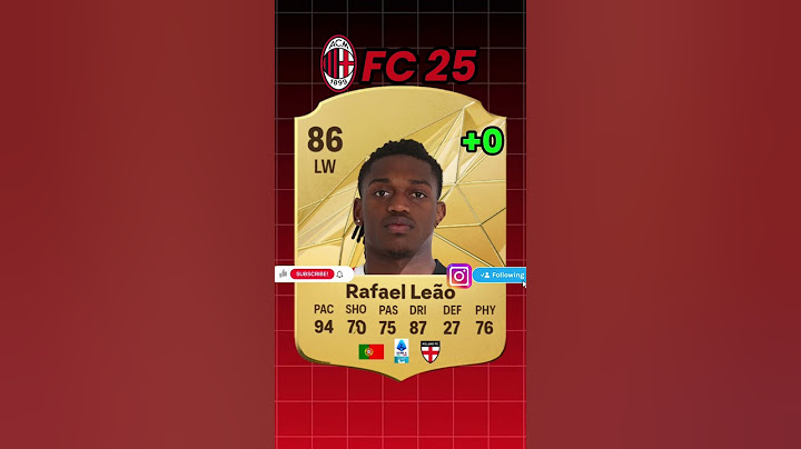 AC Milan players FC 25 rating #leão #pulisic #fc25 #shorts