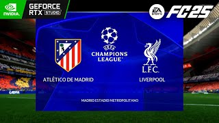 FC 25 - Atletico Madrid vs Liverpool Ft. Griezmann, Salah | UEFA Champions League 25/26 - #fc25