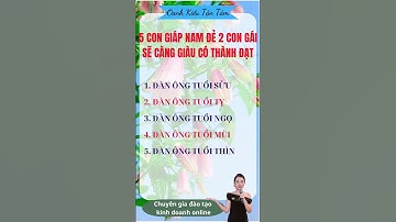 5 Con Giáp Đẻ 2 Con Gái Càng Giàu Có, Thành Đạt #xuhuong #OANHKIEU #KINHDOANHONLINE #affiliate