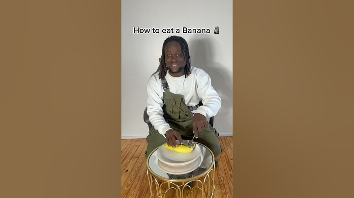 Best Way to eat a Banana 🙌🤯