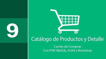 9- Catálogo de productos de carrito de compras con PHP, MySQL, AJAX y Bootstrap