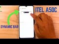 How to Set Up Dynamic Bar on iTel A50c | Notification Bar Customization Guide