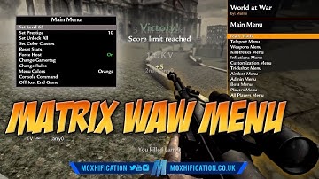 Paid Mods: MatrixMods - (WAW) All Client Mod/Azza Menu | Multiple Game Mod Menu [JTAG/RGH]