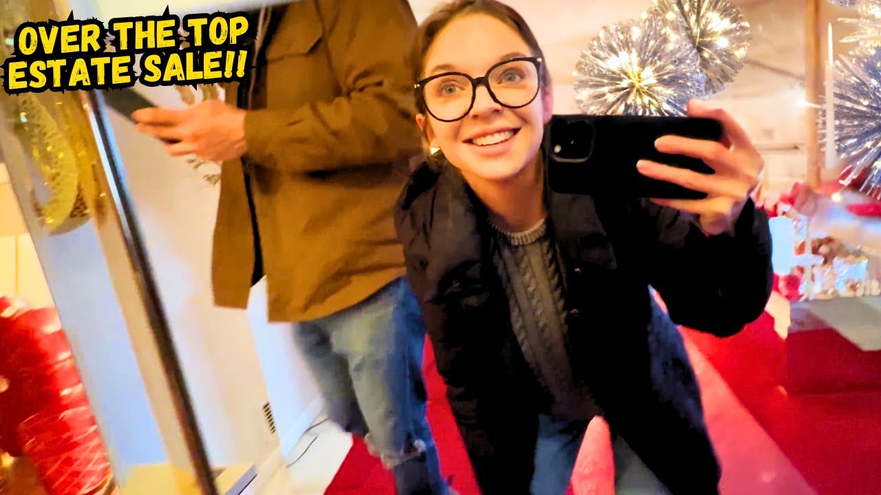 Every inch was DECORATED!!! Once in a LIFETIME Estate Sale...