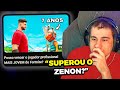 Pulga foi a loucura reagindo a MAIOR PROMESSA do Fortnite Brasil!
