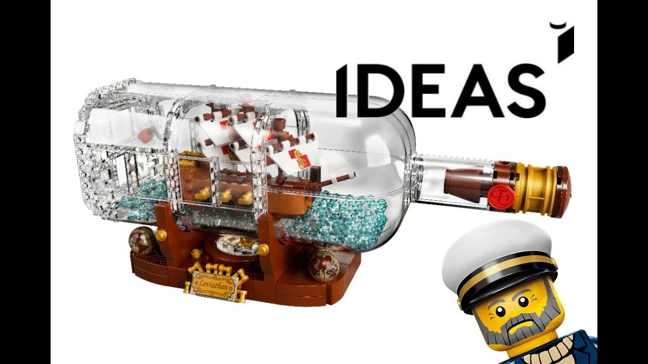 Lego Ideas Schiff In Der Flasche Set 21313 Lego Speed Build