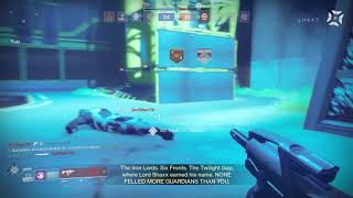 Destiny 2: Lord Shaxx 25 Kill Streak Quote (D2 ver)