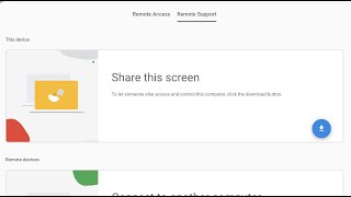 Sharing your screen with Chrome Remote Desktop screenshot 4