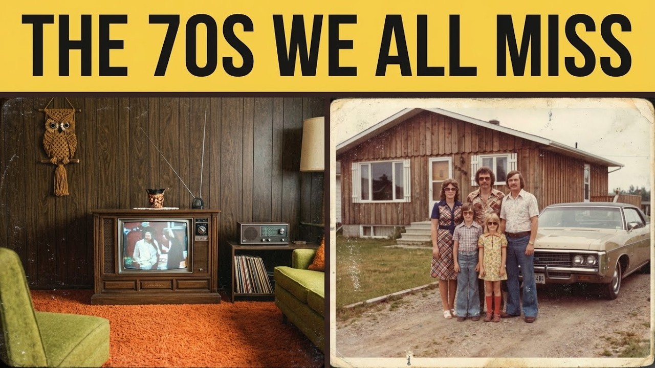 The Lost Era: When Life Was Simple in 1970s Canada